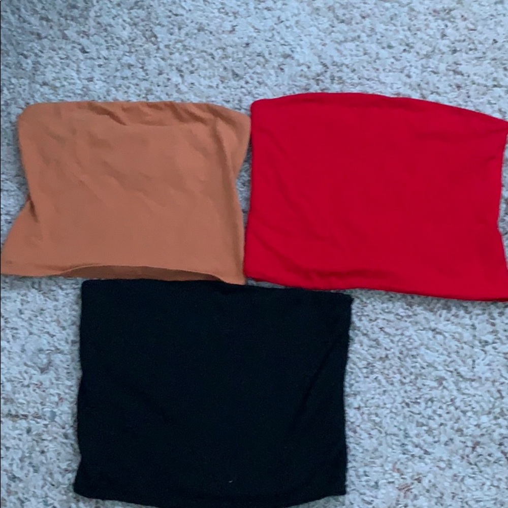3 tube tops